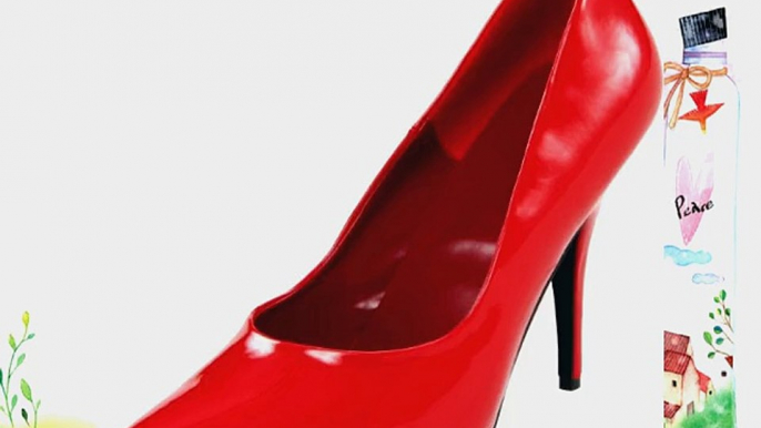 Pleaser 5 Heel Pump Size: 10 UKColor: Red pat