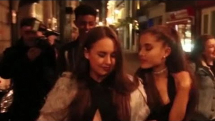 Ariana Grande & Niall Horan Leave Cirque le Soir Night Club At 3am