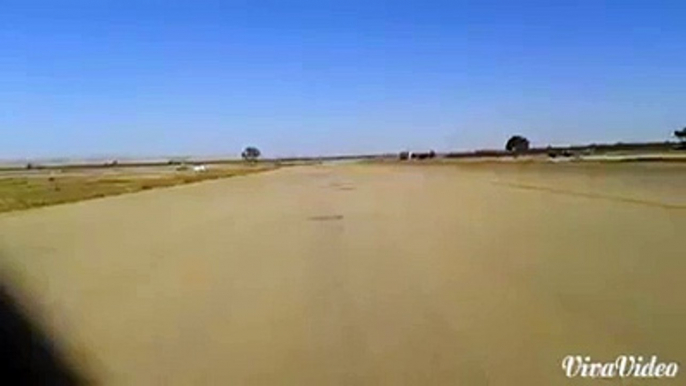 Libyan MiG-23 very very low pass