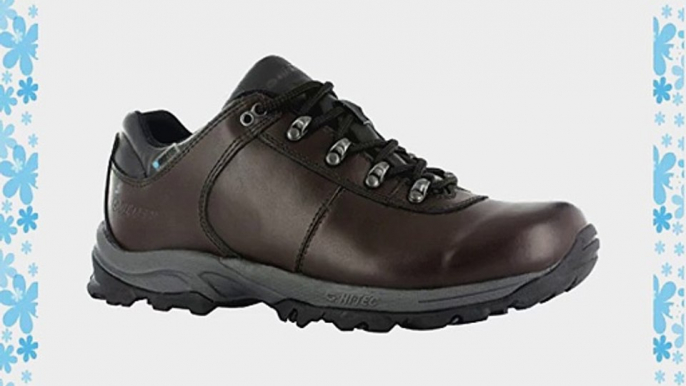 HI-TEC EUROTREK II LOW WP Mens Waterproof Hiking Shoes (10 UK) (Black)