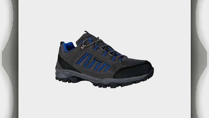 Mountain Warehouse Mens Path Waterproof Walking Hiking Shoes Dark Grey 12 UK
