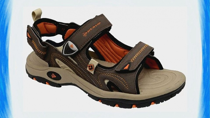 Mens Dunlop Sports/Trail Sandals Brown/Orange size 12 UK