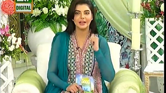 Good Morning Pakistan With Nida Yasir on ARY Digital Part 3 - 14th August 2015