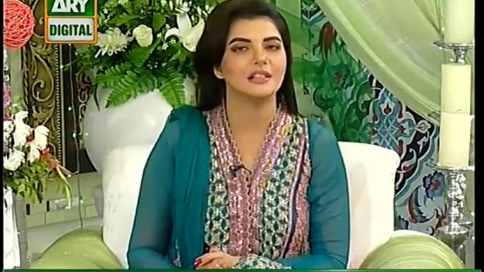 Good Morning Pakistan With Nida Yasir on ARY Digital Part 4 - 14th August 2015