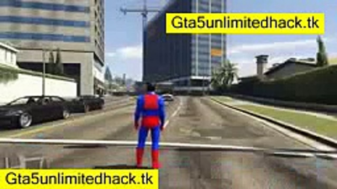 SUPERMAN Y SUPER PODERES EN GTA 5 - HACKERS - SUPER HÉROE GTA V - MOD Grand Theft Auto V