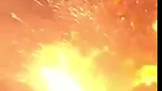 Insane new footage of explosion in Tianjin, China. Ebaumsworld