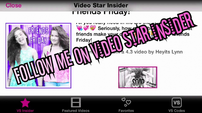 Follow me on video insider for a follow back