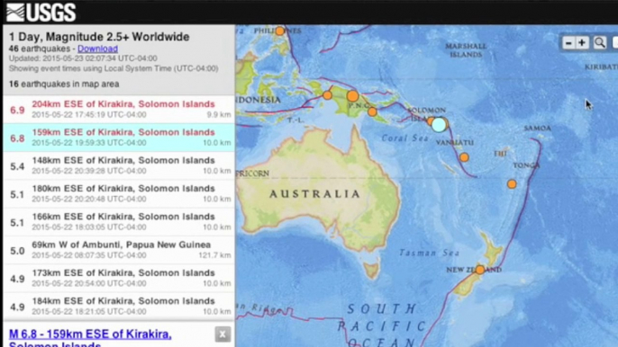 Quakes, Sun, Daddy S0 | S0 News May 23, 2015