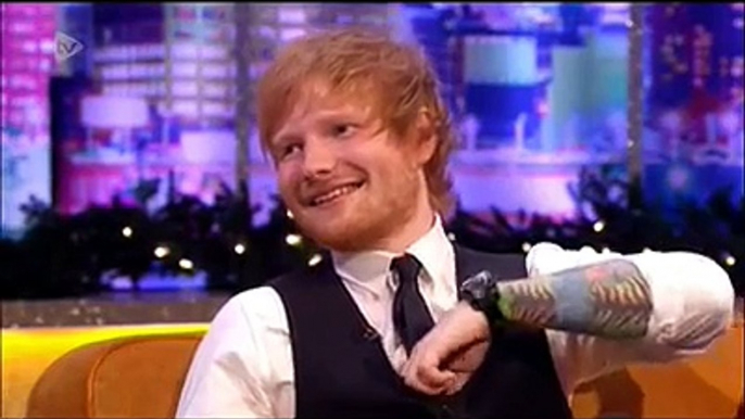 Ed Sheeran Interview Jonathan Ross Christmas special 2014