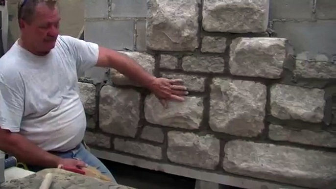 Finishing Mortar Joints with Arriscraft Building Stone