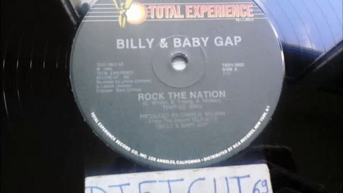 BILLY & BABY GAP -ROCK NATION(RIP ETCUT)TOTAL EXPERIENCE REC 85