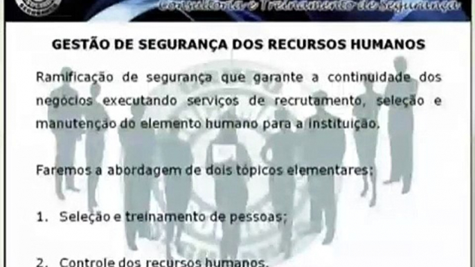 Segurança dos Recursos Humanos - Grupo Jocemar & Associados