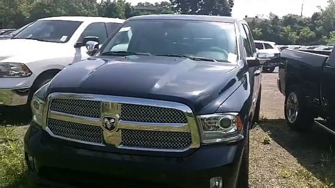 2015 Ram 1500 Laramie Limited Crew EcoDiesel bleu neuf à vendre