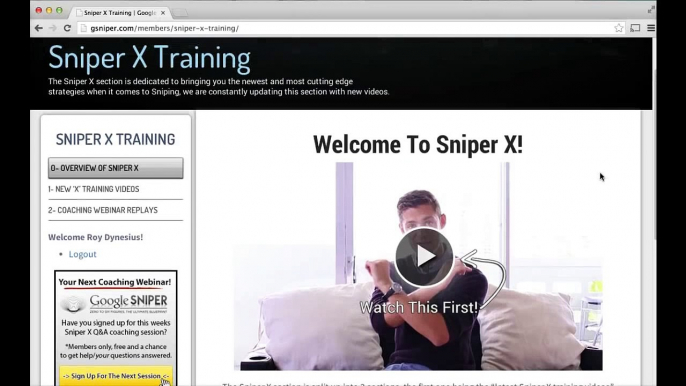 Google Sniper 3.0 Review - What is Google Sniper 3.0 - Is Google Sniper Legit