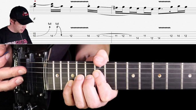 Guitar Lesson & TAB: Nothing Else Matters Solo - Metallica - How To Play