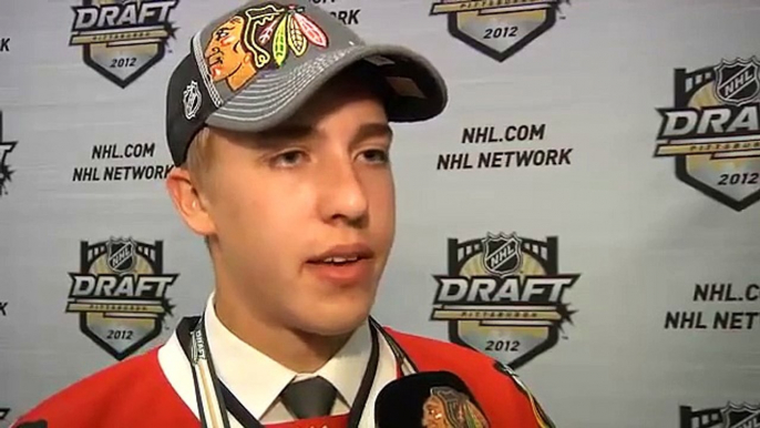 Teuvo Teräväinen interview with Chicago Blackhawks