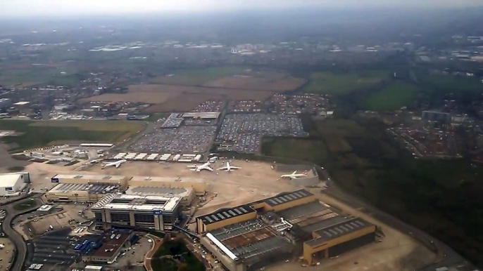 British Airways flight BA 49 takeoff from London Heathrow