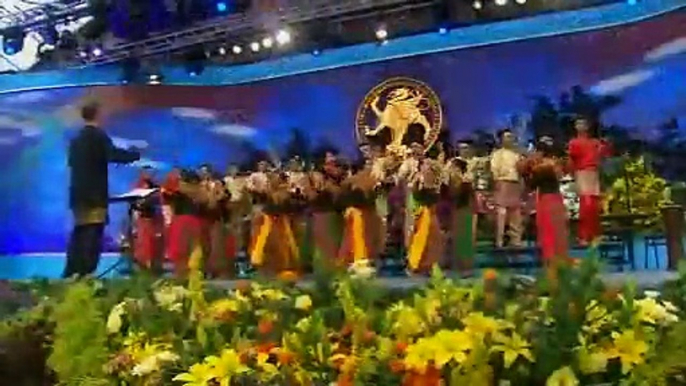 Parahyangan Catholic University Choir - Llangollen Musical Eisteddfod 2010 - Folk Song Choirs