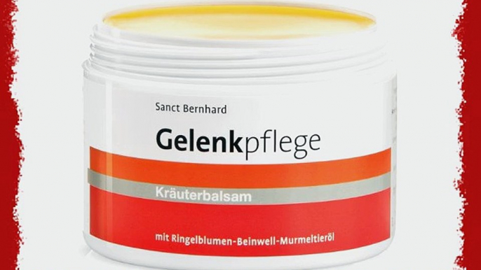 Sanct Bernhard Gelenkpflege Kr?uterbalsam mit Ringelblume Beinwell Murmeltier?l Nelken?l 200