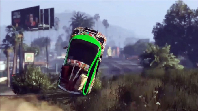 GTA 5 funny moment(crash d'avion, stunt en moto)