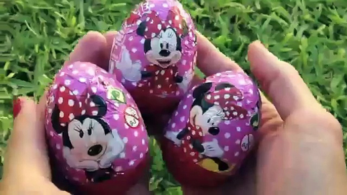 Minnie Mouse Surprise Eggs Chocolate Eggs Mickey Mouse Disney Dolci Preziosi Surprise Eggs