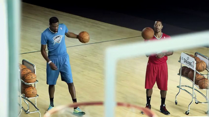 NBA Players Perform ‘Jingle Bells’ By Shooting Musical Hoops