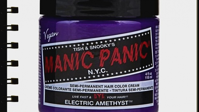 MANIC PANIC Cream Formula Semi-Permanent Hair Color - Electric Amethyst