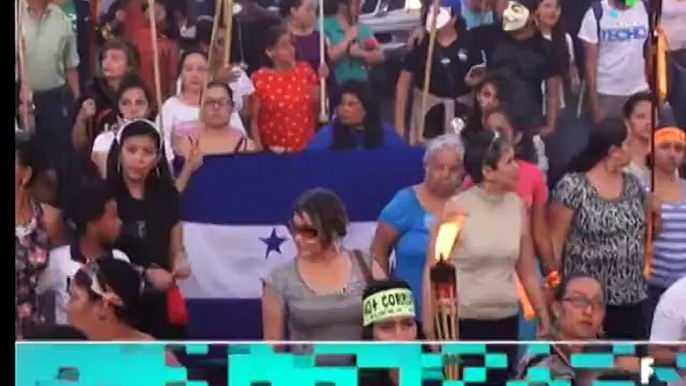 Honduran Torch March Heads to U.S. Embassy: Ruptly