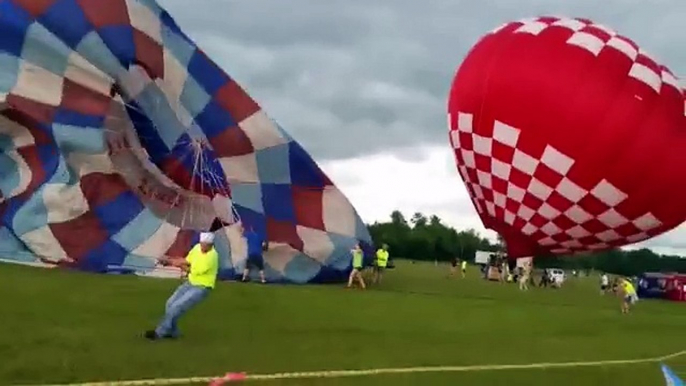 Hot air Balloon Mishap Waterford, Wisconsin July 1