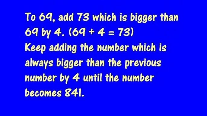 More Math Fun --- ( - 69) version aka the confusion version aka the wrong answer version