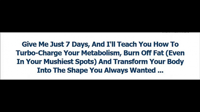 Burn The Fat Body Transformation System - REAL Burn The Fat Body Transformation System Review