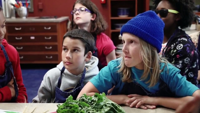 Edible Schoolyard Greens Over Grains Kitchen Lessons
