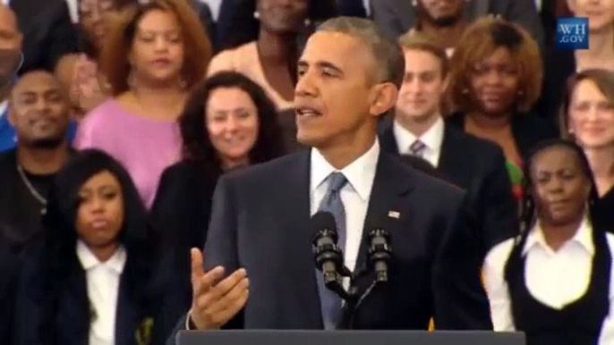 Obama: ‘I Got to Laugh’ at the Republicans' New Budget and Tax Cuts