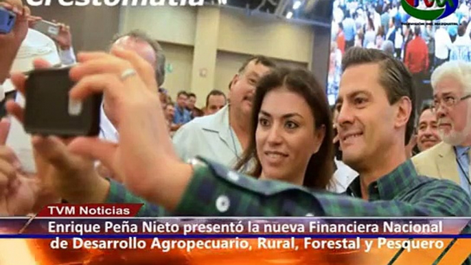 Enrique Peña Nieto, presentó la nueva Financiera Nacional de Desarrollo Agropecuario, Rural, Foresta