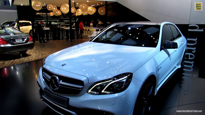 2014 Mercedes-Benz E63 AMG S 4matic - Exterior and Interior Walkaround - 2013 Detroit Auto Show