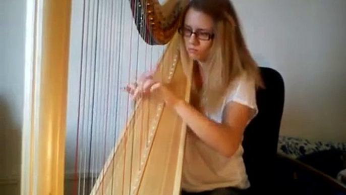 Hans Zimmer - Interstellar Main Theme (Harp Cover)