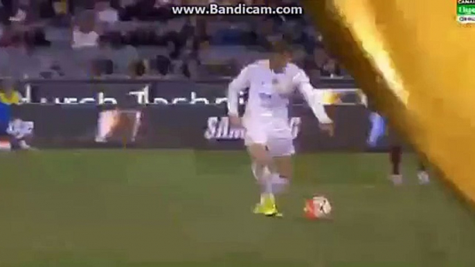 Cristiano Ronaldo Bad Controll and Goal Miss - Real Madrid v. AS Roma - ICC - 18.07.2015