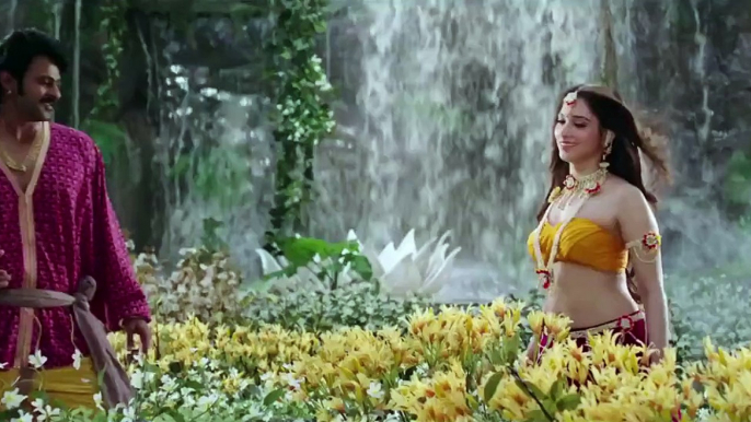 Pacha Bottesi Video Song  Baahubali (Telugu)  Prabhas, Rana, Anushka, Tamannaah  Bahubali