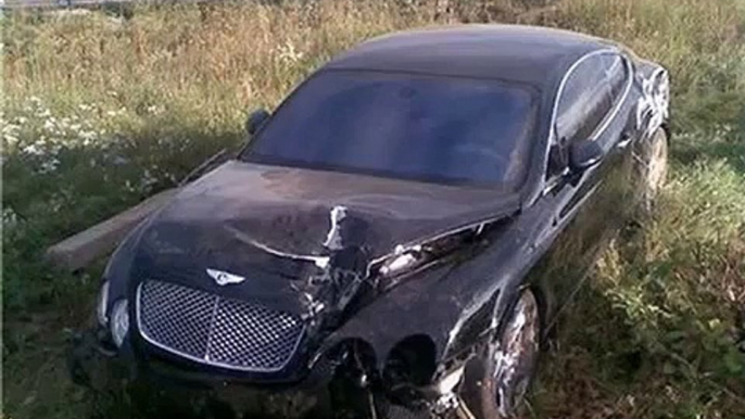 Bentley Car Crash Pictures, Accidents, Wrecks