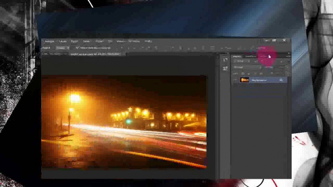 [Photoshop Lessons & Tutorials] - Realistic Rain Effect In Photoshop