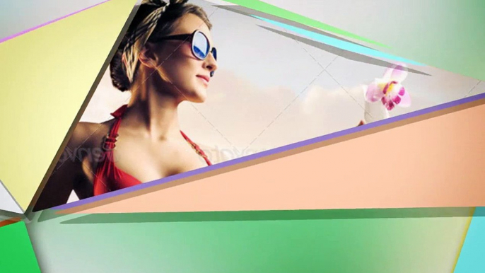 After Effects Project Files - Color Triangles Slideshow - VideoHive 7621379