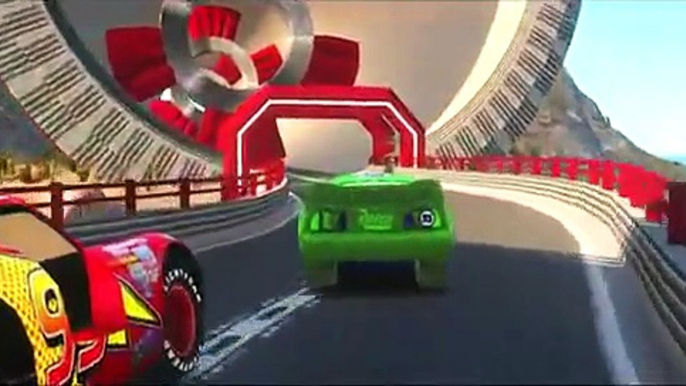 IRON MAN HULKBUSTER and HULK! Insane Race with Custom Disney Pixar Lightning McQueen Cars Colors HD