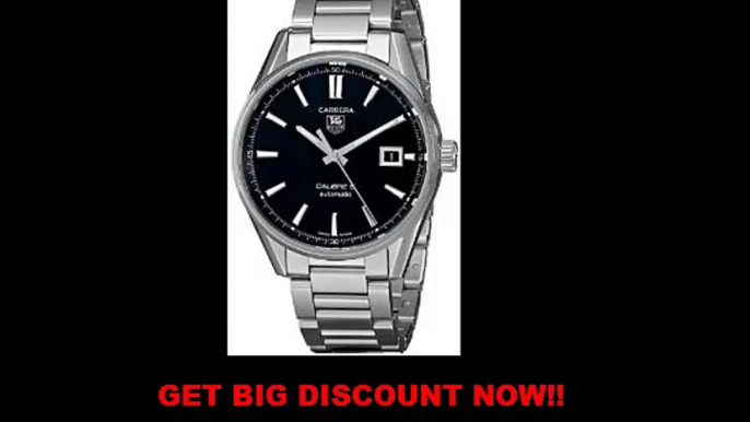 REVIEW TAG Heuer Men's WAR211A.BA0782 Carrera Analog Display Swiss Automatic Silver Watch