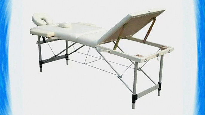 Alu Luxus Massagetisch Massageliege Massagebank 3 Zonen