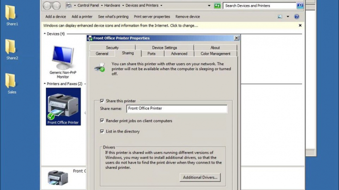 Server 2008 Lesson 15 - Listing Shared Folders and Printers in Active Directory