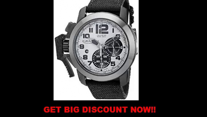 Graham Men's 2CCAU.S01A Chronofighter Analog Display Swiss Automatic Black Watch