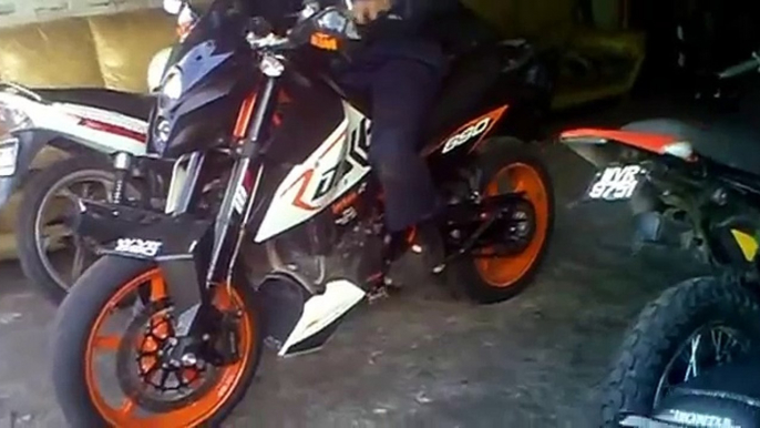 TAKIM EXHAUST - TESTING KTM DUKE 690.mp4