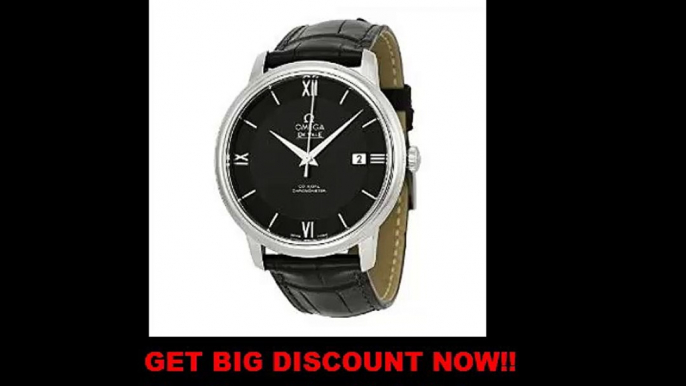 PREVIEW Omega DeVille Prestige Automatic Black Dial Mens Watch 424.13.40.20.01.001