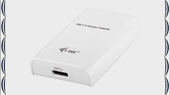 I-TEC USB 3.0 Display Video  Adapter DVI HDMI VGA FullHD  2048x1152p  Externe Monitor Grafikkarte