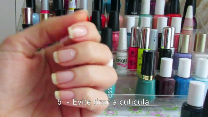 10 Dicas Para Ter Unhas Grandes, Fortes e Saudaveis!!